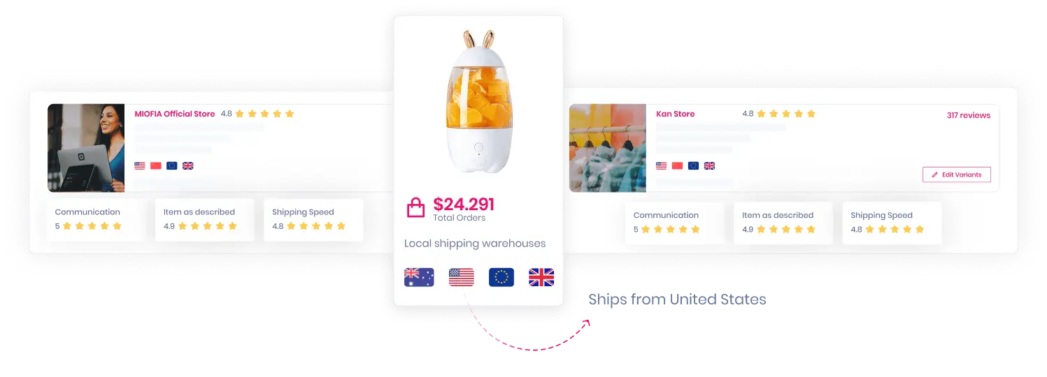 Verified & Rated Suppliers